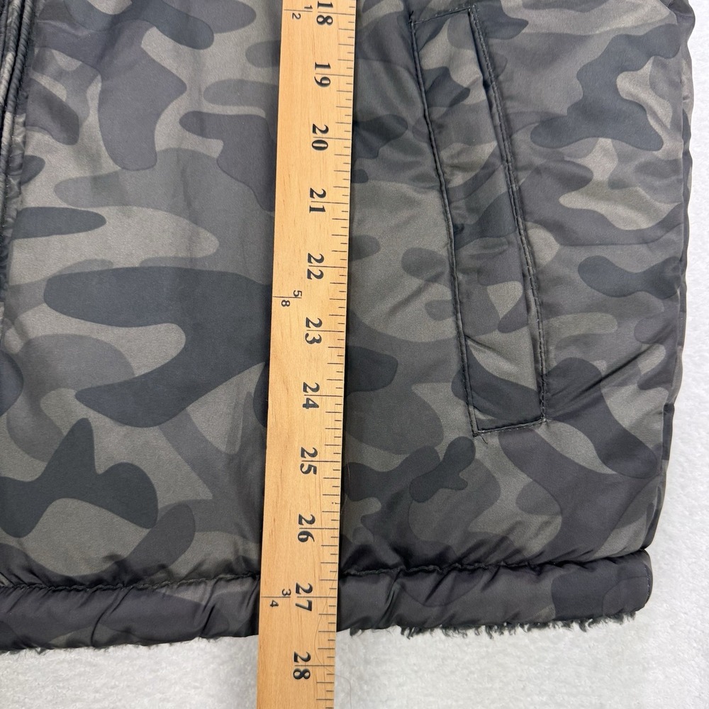 Weatherproof Vintage Vest Jacket Men M Camo Full Zip Tech Pkt Sherpa Lined - Picture 6 of 7